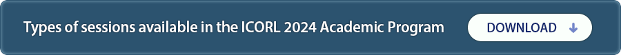 Types of sessions available in the ICORL 2024 Academic Program